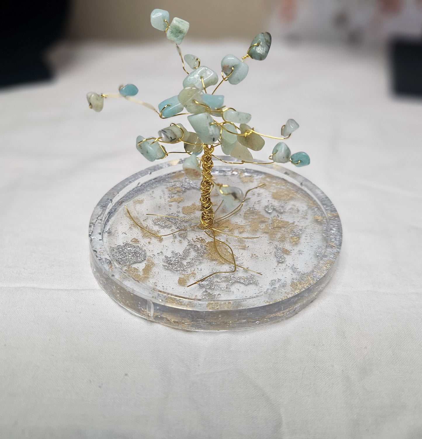 Gemstone Tree Ring Trays